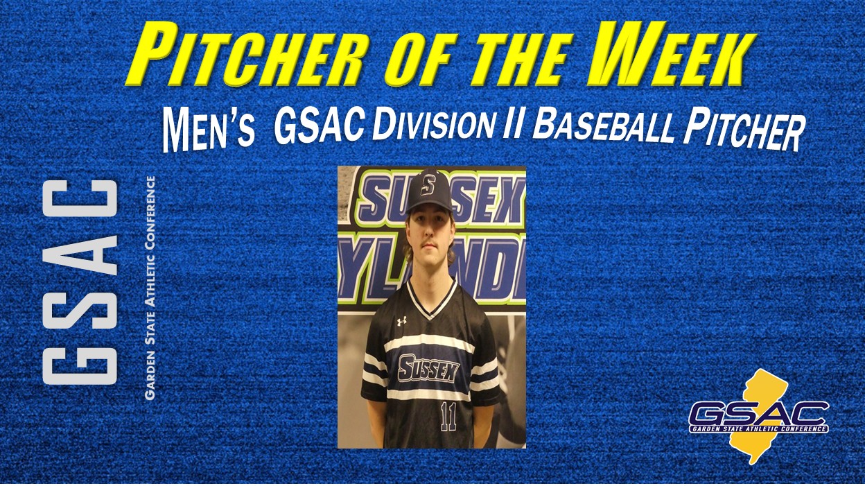 GSAC Division II Baseball Pitcher of the Week