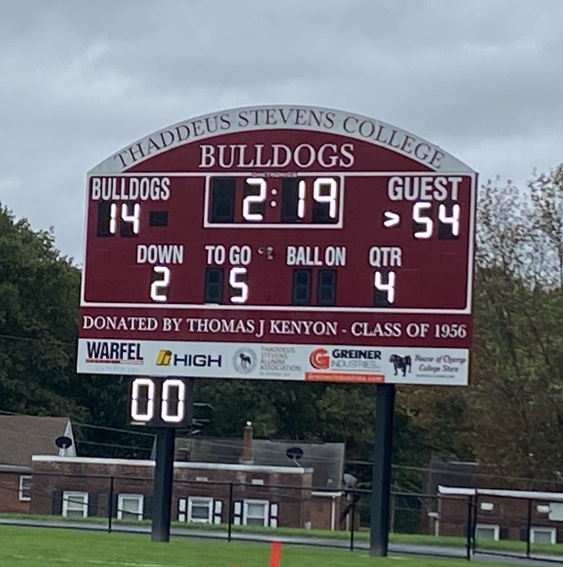 Skylanders Dominate Bulldogs in Record Setting Day