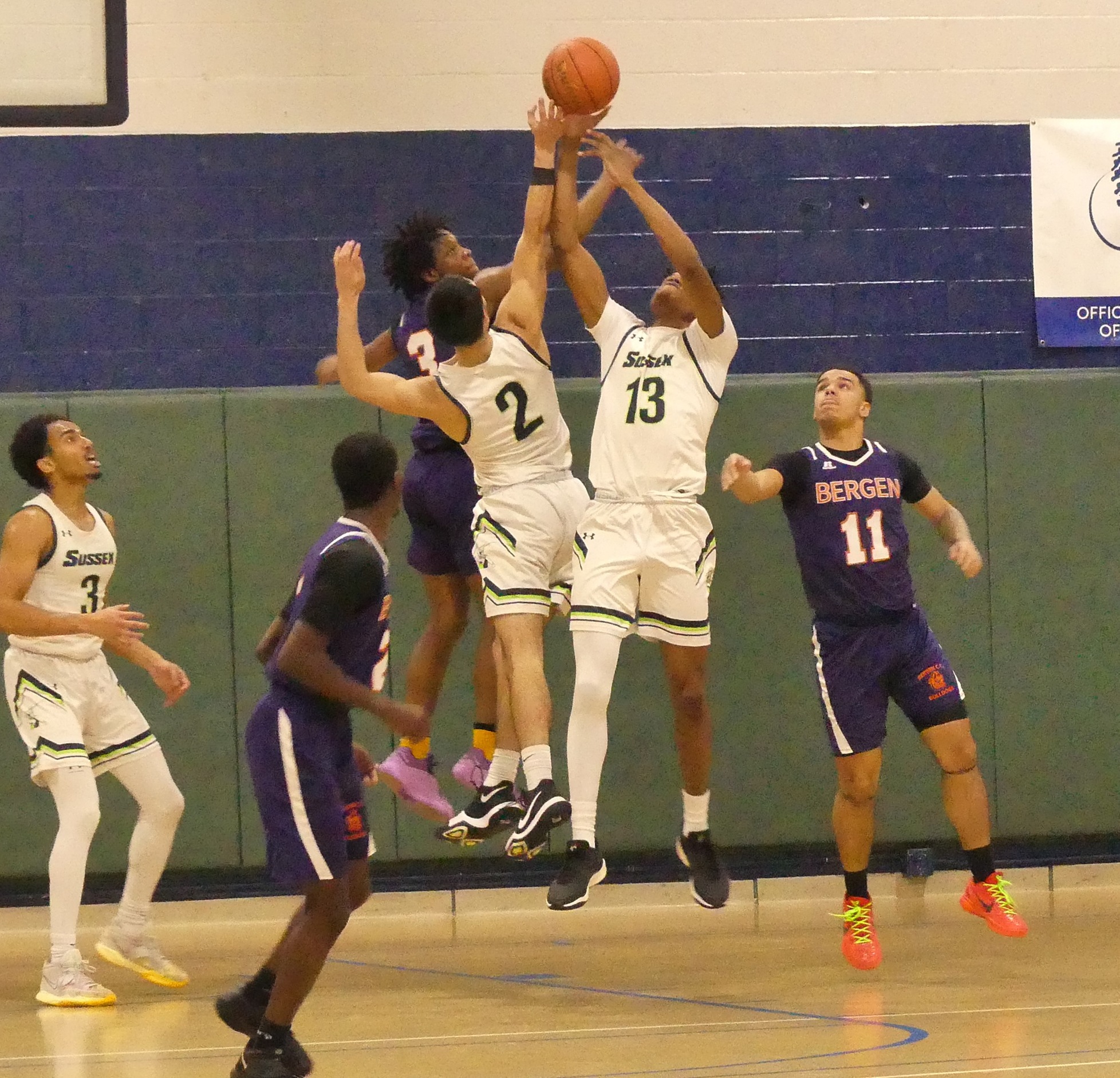Sussex Defeats Bergen for 9th Win of Season
