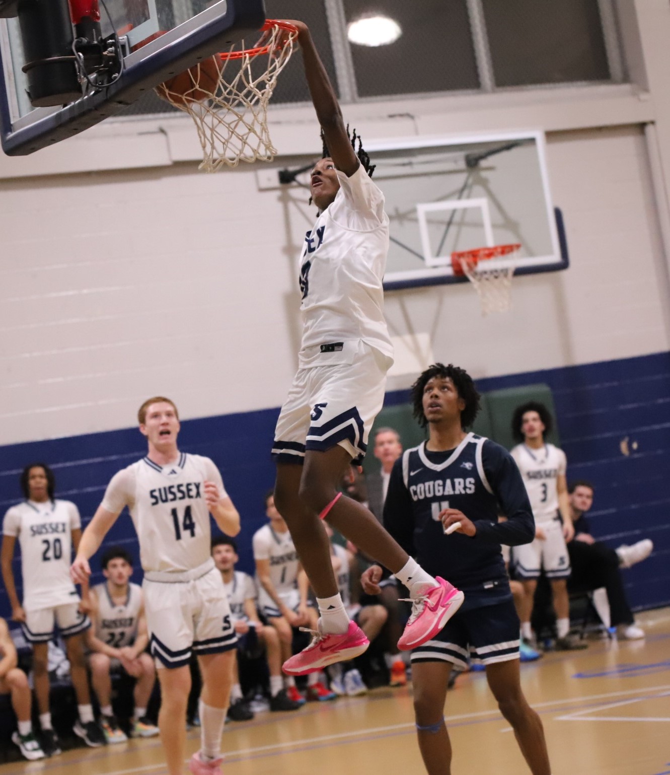 Sussex Defeats Camden 75-70